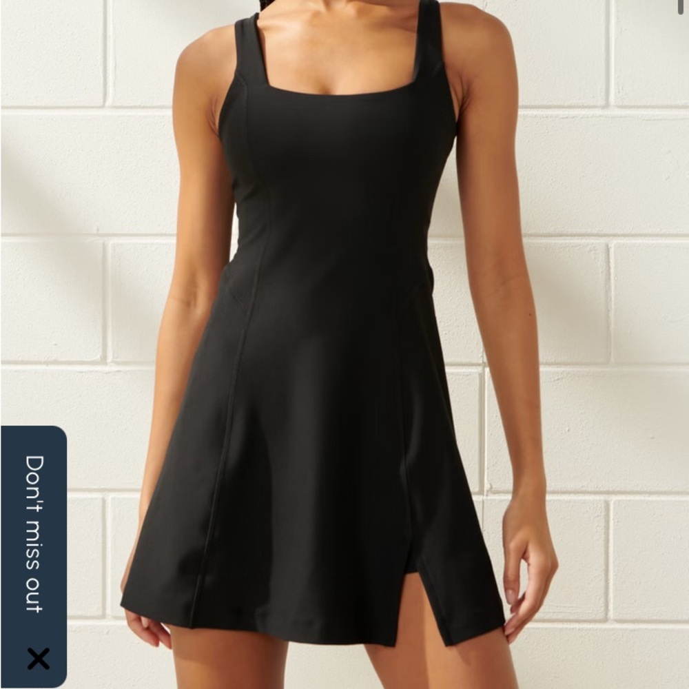 Abercrombie & Fitch Black Mini Dress